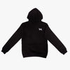 BLACK HOODED SWEATSHIRT 