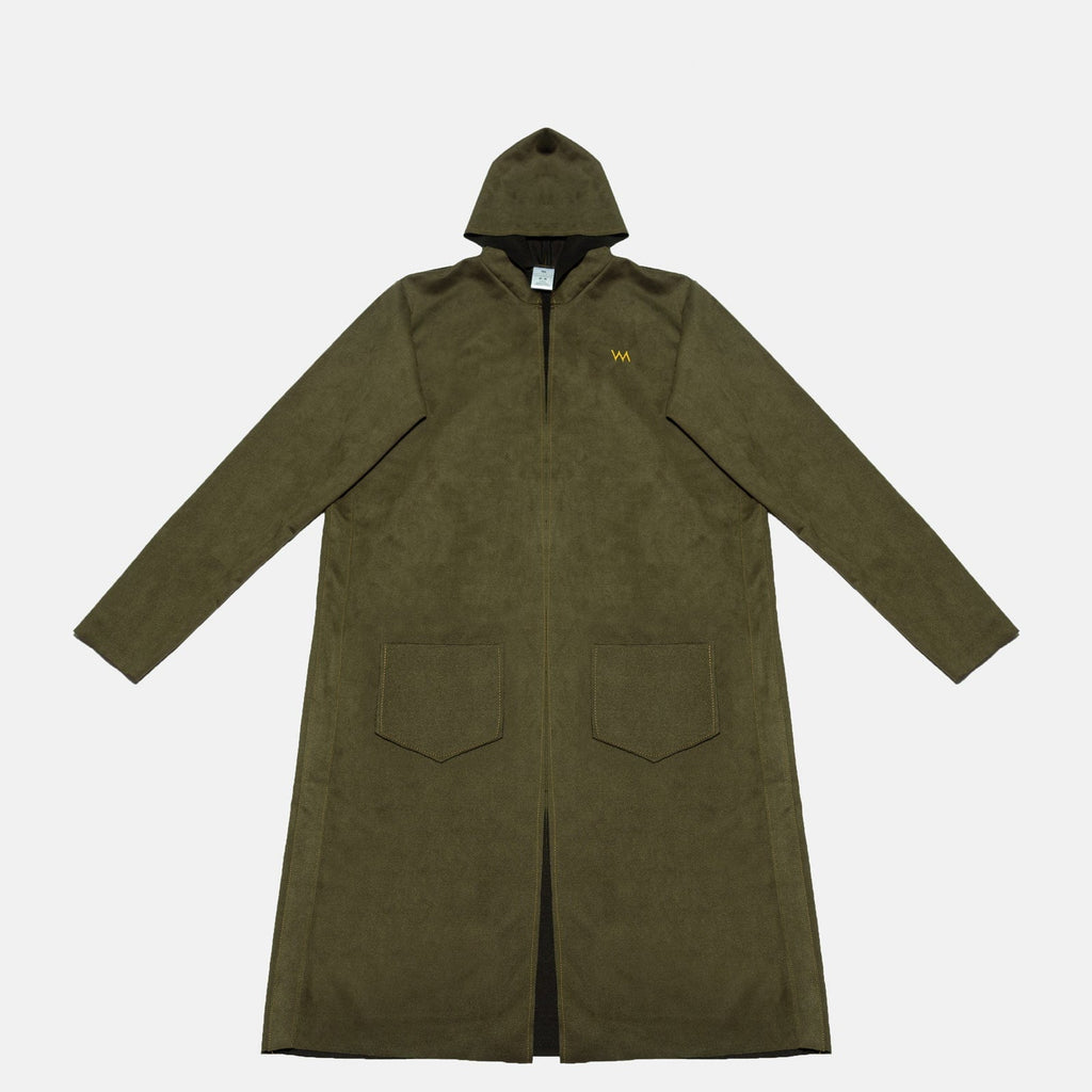 Wdmrck Exclusive SMOOTH OPERATOR LONG HOODED CARDIGAN WOMEN - OLIVE