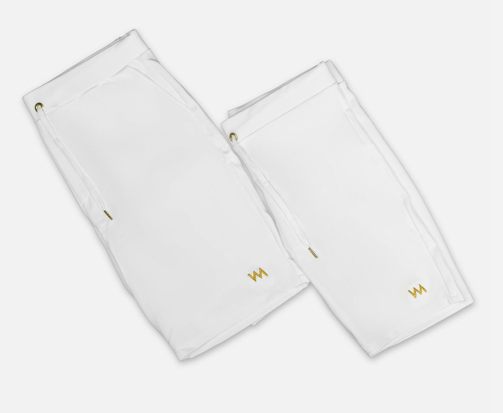 Wdmrck Exclusive Clothing BIKER SHORTS WOMEN - WHITE CREAM ( HIGH QUALITY)