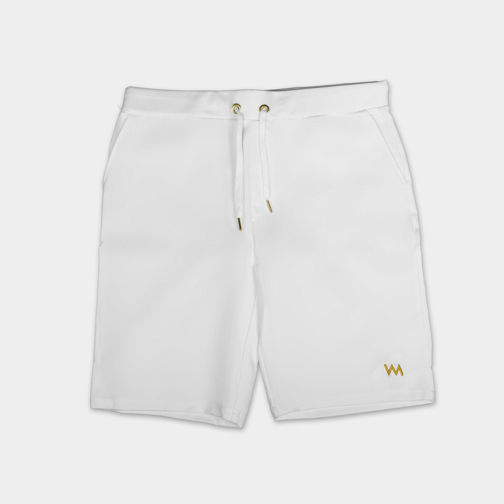 Wdmrck Exclusive Clothing TRACK SHORTS MEN - WHITE CREAM  (HIGH QUALITY)